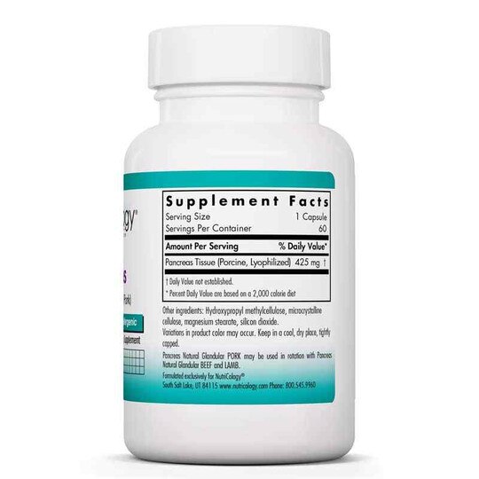 Pancreas Natural Glandular (Pork), NTC